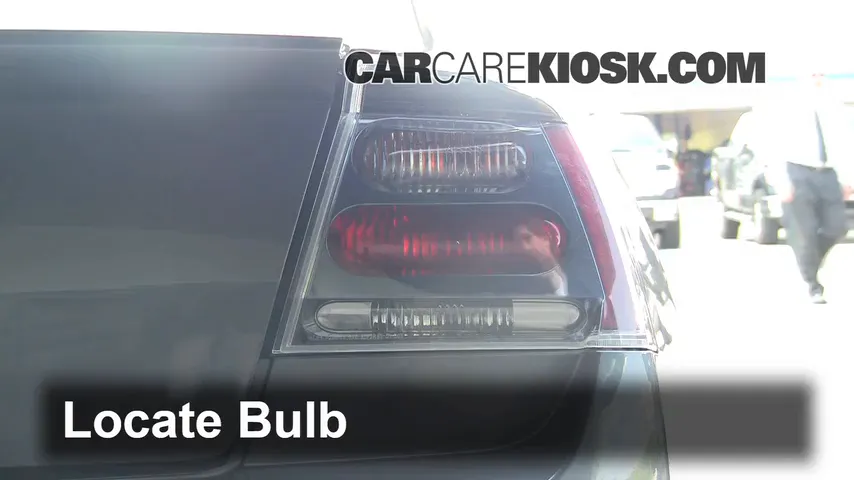 2005 Mitsubishi Galant ES 2.4L 4 Cyl. Lights Turn Signal - Rear (replace bulb)